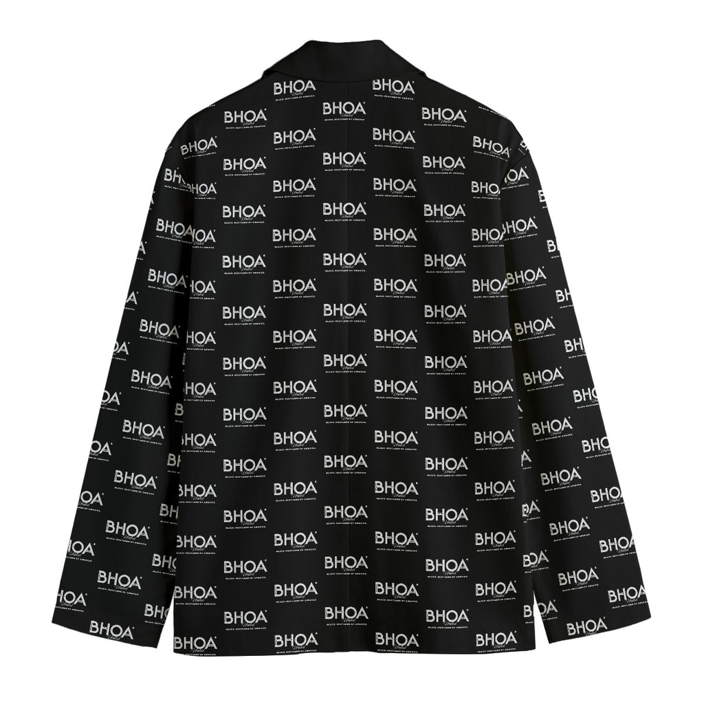 Midnight Collar Blazer | Cotton